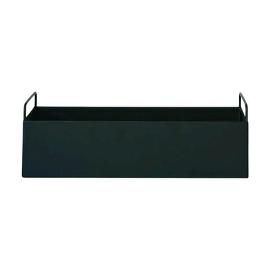 Garcia Metal Planter / Storage Box - Black | Koop.co.nz