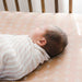 Crane Baby Cotton Fitted Crib Sheet – Copper Dash | Koop.co.nz