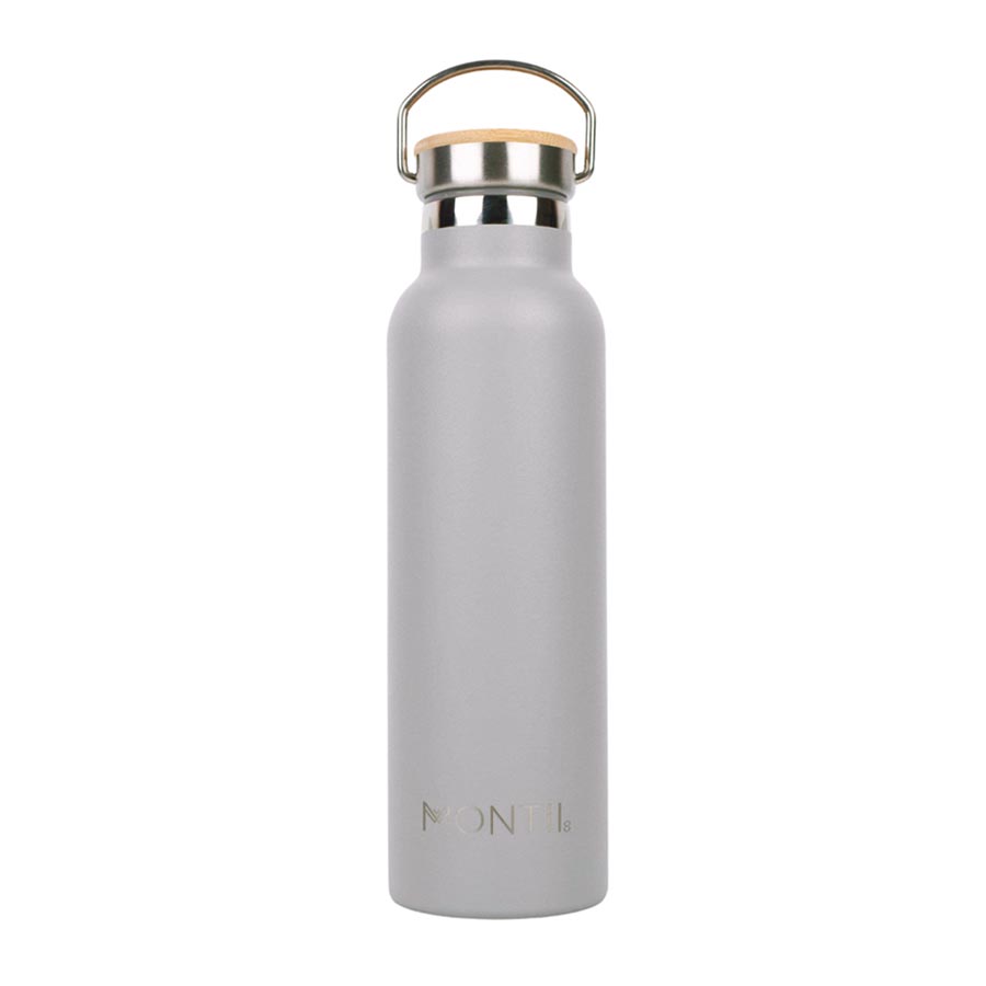 Montii Co Original Insulated Drink Bottle - Chrome (600ml) | Koop.co.nz