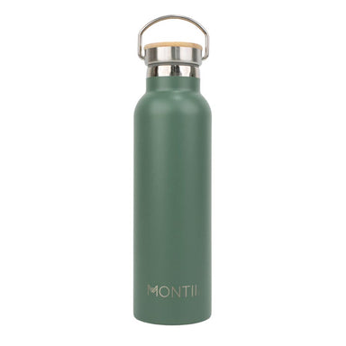 Montii Co Original Insulated Drink Bottle - Sage Green (600ml) | Koop.co.nz