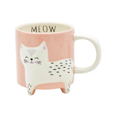 Urban Products Pink Cat Mug | Koop.co.nz