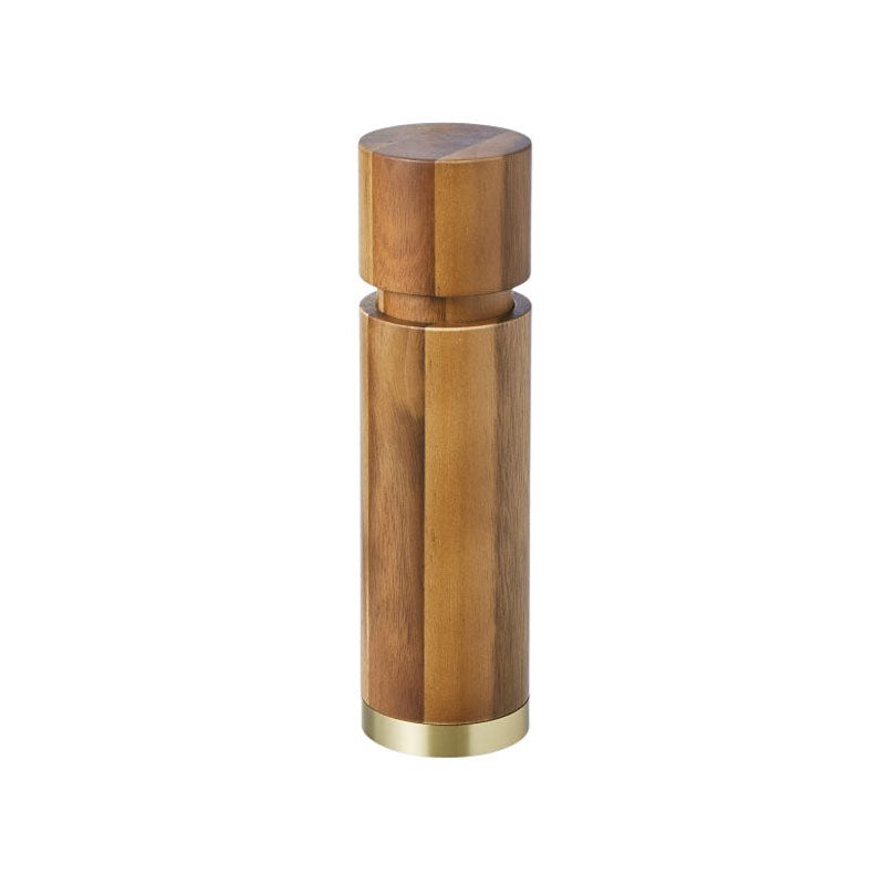 Davis & Waddell Acacia & Brass Salt/Pepper Mill (17.8cm) Salt