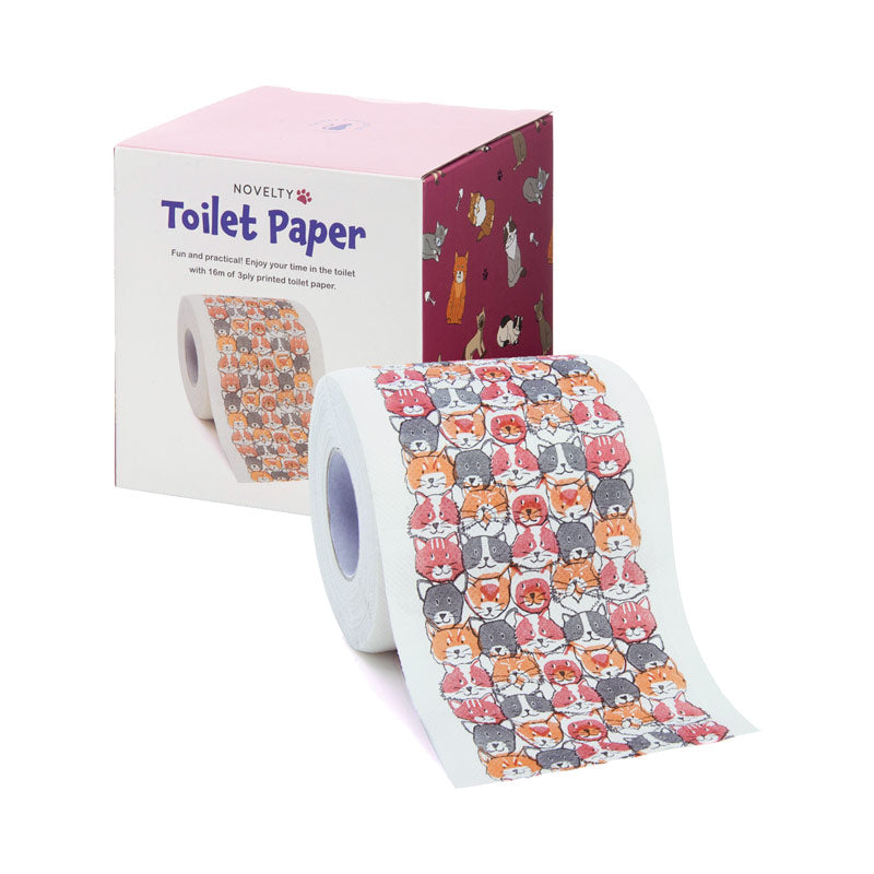 IS Gift Novelty Toilet Paper Cat Collective Cat Toilet Paper NZ KOOP — Koop