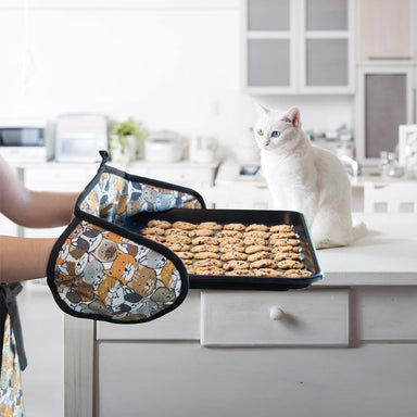 Is Gift Cat Collective Double Oven Glove | Koop.co.nz