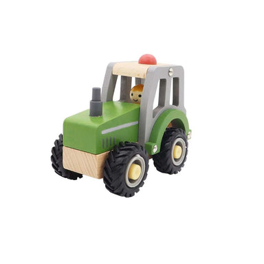 A.T.C Wooden Farm Tractor - Green | Koop.co.nz