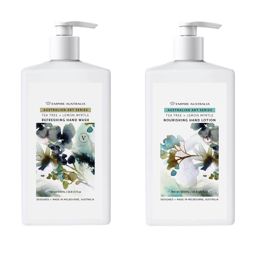 Empire Australia Hand Care Duo Set - Tea Tree & Lemon Myrtle | Koop.co.nz