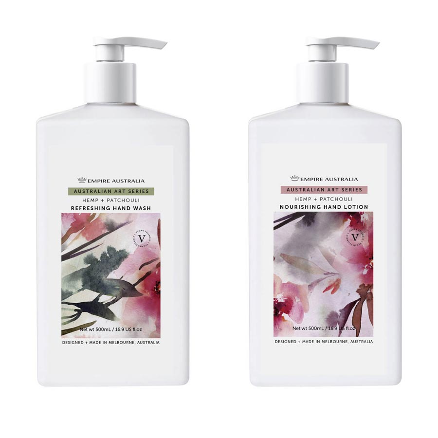 Empire Australia Hand Care Duo Set - Hemp & Patchouli | Koop.co.nz