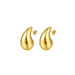 Pamu Roimata Gold Drop Earrings | Koop.co.nz