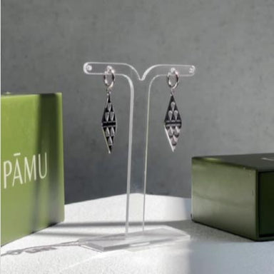 Pamu Niho Silver Earrings | Koop.co.nz