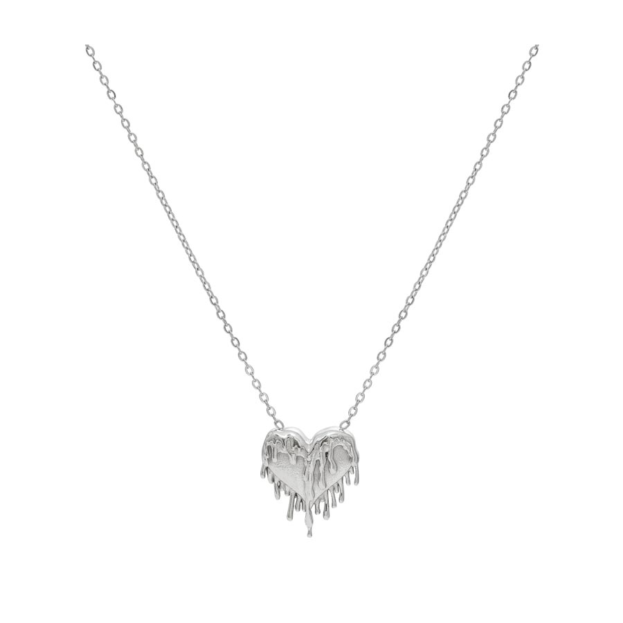 Pamu Silver Aphrodite Necklace Stainless Steel Necklace NZ KOOP