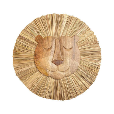 Crane Baby Lion Head Wall Decor (53cm) | Koop.co.nz