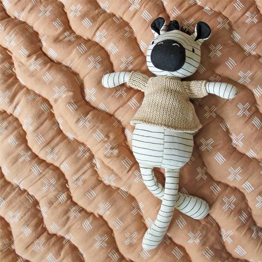 Crane Baby Zulu Zebra Soft Toy | Koop.co.nz