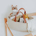 Nestling Nappy Caddy Basket - Grey | Koop.co.nz