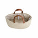 Nestling Nappy Caddy Basket - Dark Natural | Koop.co.nz