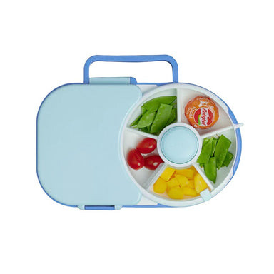 GoBe Lunchbox with Detachable Snack Spinner - Blueberry Blue | Koop.co.nz