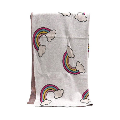 Le Forge Baby Blanket – Rainbows | Koop.co.nz