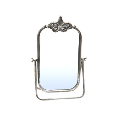 Le Forge Vintage Silver Malta Table Mirror | Koop.co.nz