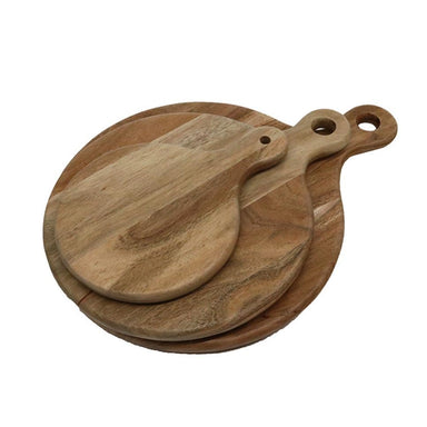 Le Forge Acacia Round Serving Board / Platter | Koop.co.nz