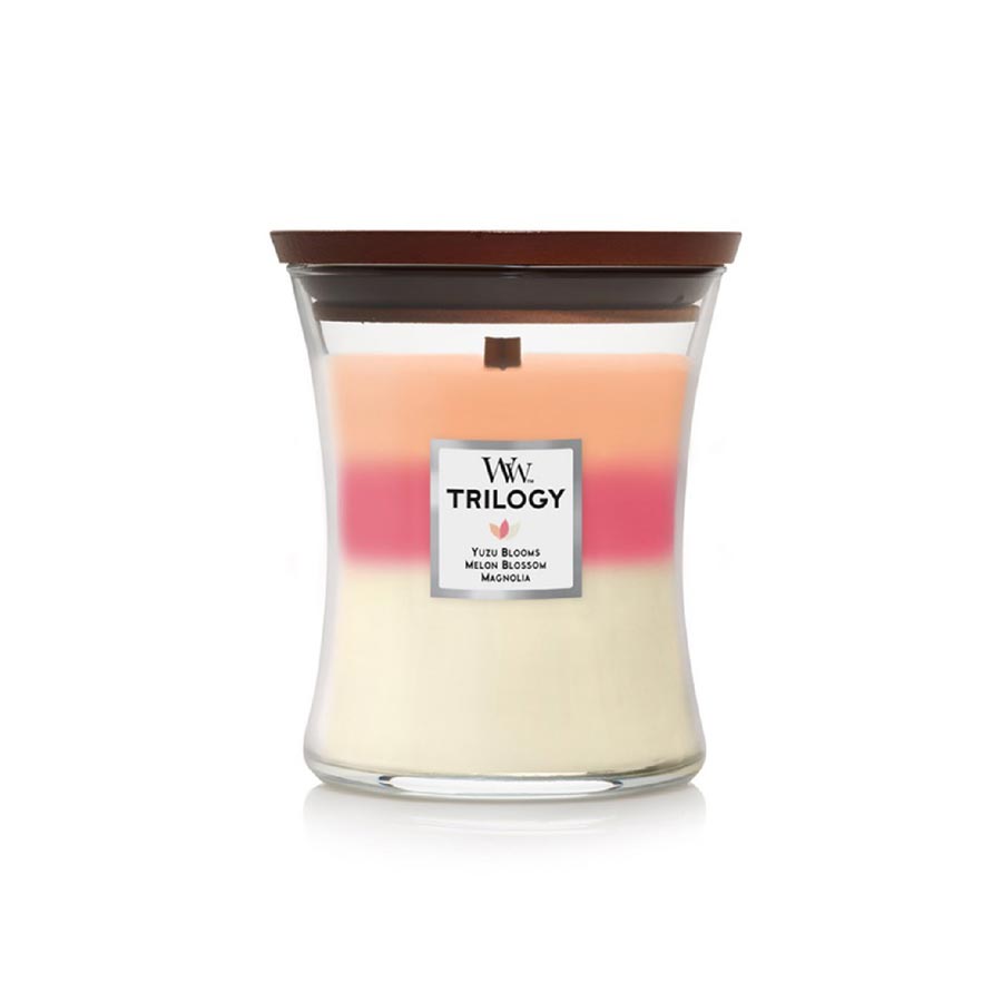 WoodWick Medium Trilogy Soy Candle - Blooming Orchard | Koop.co.nz