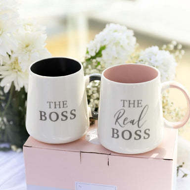 Splosh Couples Mug Set - The Boss | Koop.co.nz