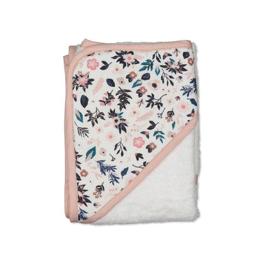 Burrow & Be Organic Cotton Baby Hooded Towel – Petite Clementine | Koop.co.nz