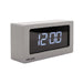 Karlsson Large Boxed LED Table / Alarm Clock - Warm Grey | Koop.co.nz