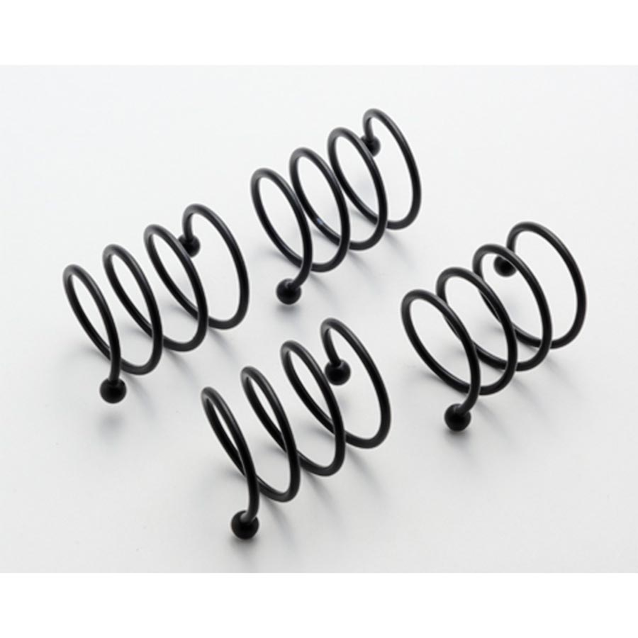 Salisbury Black Spiral Napkin Ring - Set of 4 | Koop.co.nz