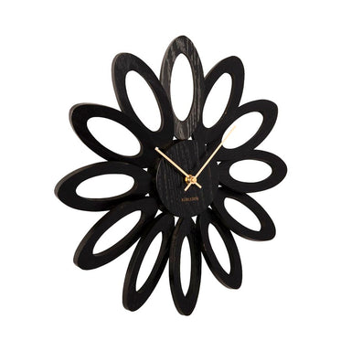 Karlsson Fiore Wall Clock - Black (40cm) | Koop.co.nz