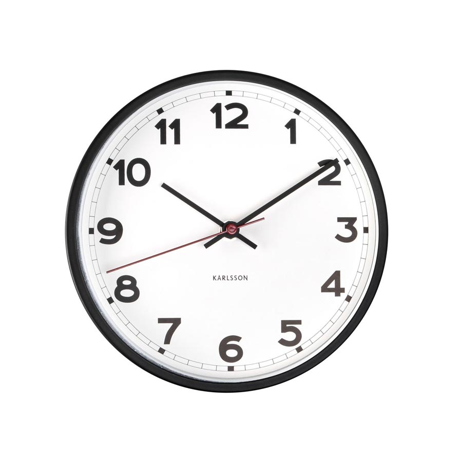 Karlsson New Classic Wall Clock - Small White (20.5cm) | Koop.co.nz