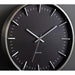 Karlsson Raised Batons Wall Clock - Black/Silver (35cm) | Koop.co.nz