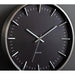 Karlsson Raised Batons Wall Clock - Black/Silver (35cm) | Koop.co.nz