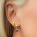 Lindi Kingi Snake Huggie Earrings - Silver | Koop.co.nz