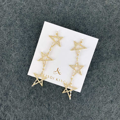 Lindi Kingi Star Of The Night Earrings - Gold | Koop.co.nz