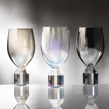Ladelle Ava Wine Glasses - Charcoal (2pc) | Koop.co.nz