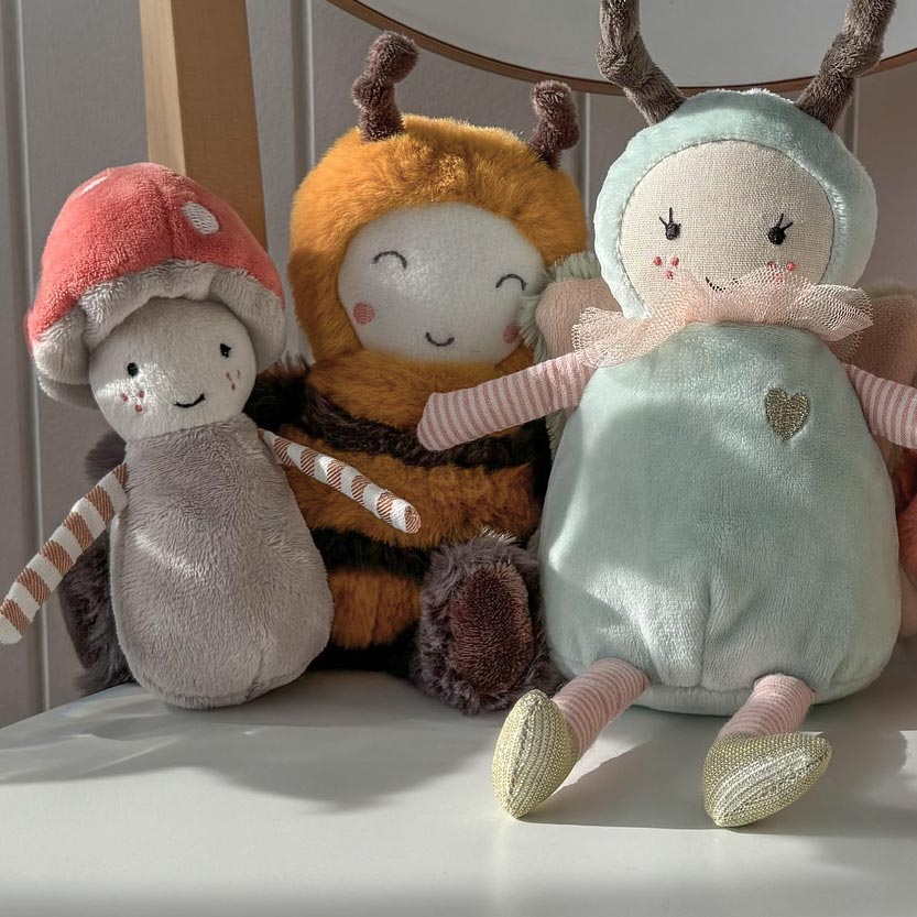 Urban Products Toadstool Baby Rattle | Koop.co.nz