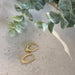 Queen Of The Foxes Oval Link Gold Earrings | Koop.co.nz