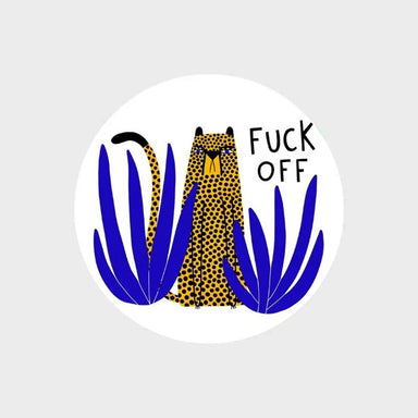 Studio Soph Ceramic Coaster - F**k Off | Koop.co.nz