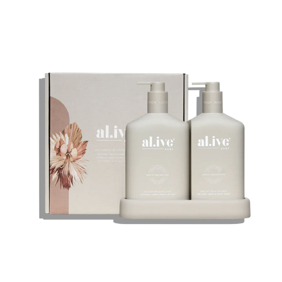 AL.IVE WASH & LOTION DUO + SEA COTTON & COCONUT main image 1