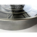 RAB Industrial Gunmetal Moving Gear Clock (59cm) | Koop.co.nz