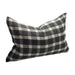 Rembrandt Fine Arts Linen Cushion Cover - Charcoal Green Check | Koop.co.nz