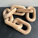 Stoneleigh & Roberson Natural Wooden Chain Link (72cm) | Koop.co.nz