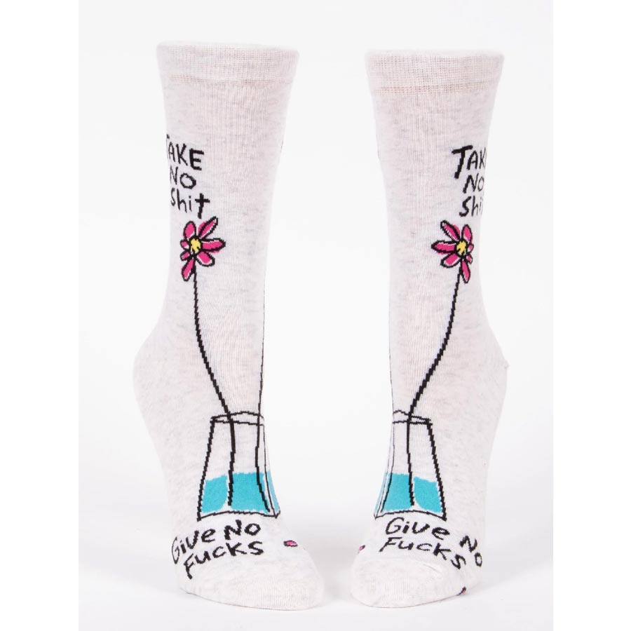 Blue Q Women's Socks - Take No Sh*t | Koop.co.nz