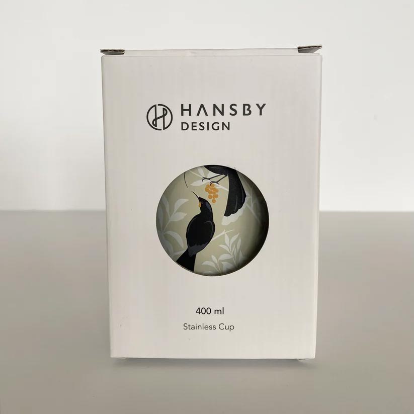Hansby Design Stainless Steel Travel Coffee Cup - Huia | Koop.co.nz