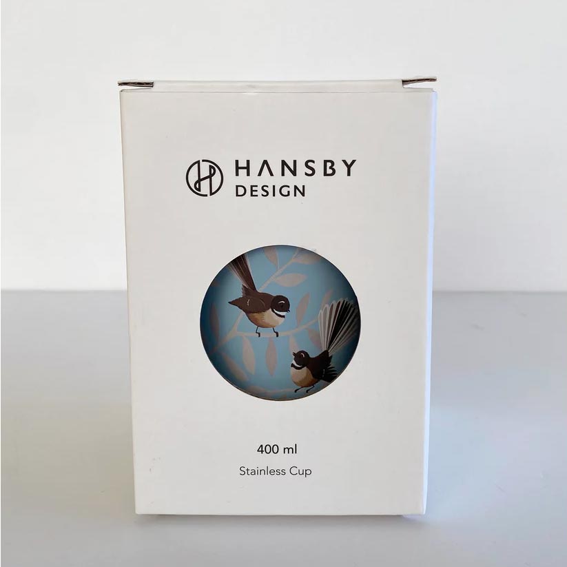 Hansby Design Stainless Steel Travel Coffee Cup - Fantail | Koop.co.nz