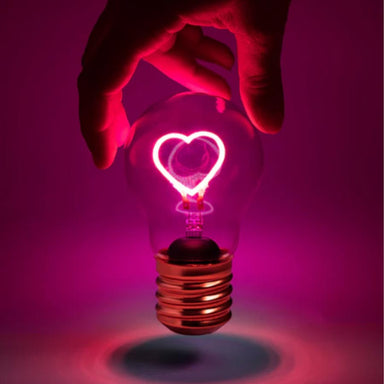 Stellar Haus LED Filament Lightbulb Night Light (USB) - Heart | Koop.co.nz
