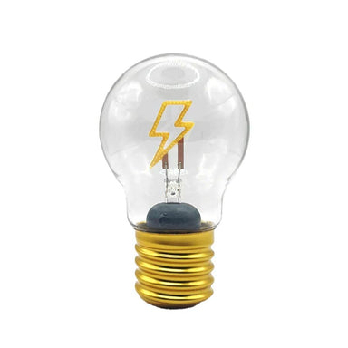 Stellar Haus LED Filament Lightbulb Night Light (USB) - Lightning Bolt | Koop.co.nz