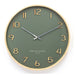 One Six Eight Wallace Olive Green Wall Clock (41cm) | Koop.co.nz