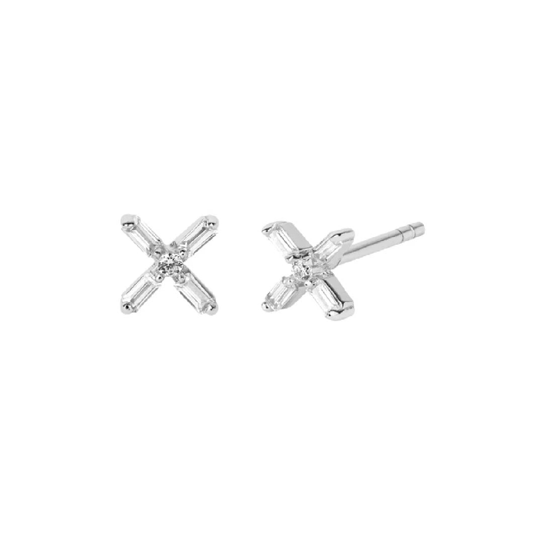 Lindi Kingi Silver Bloom Studs | Koop.co.nz