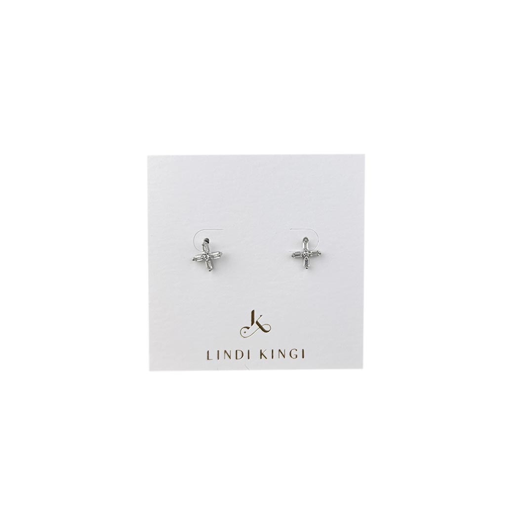 Lindi Kingi Silver Bloom Studs | Koop.co.nz