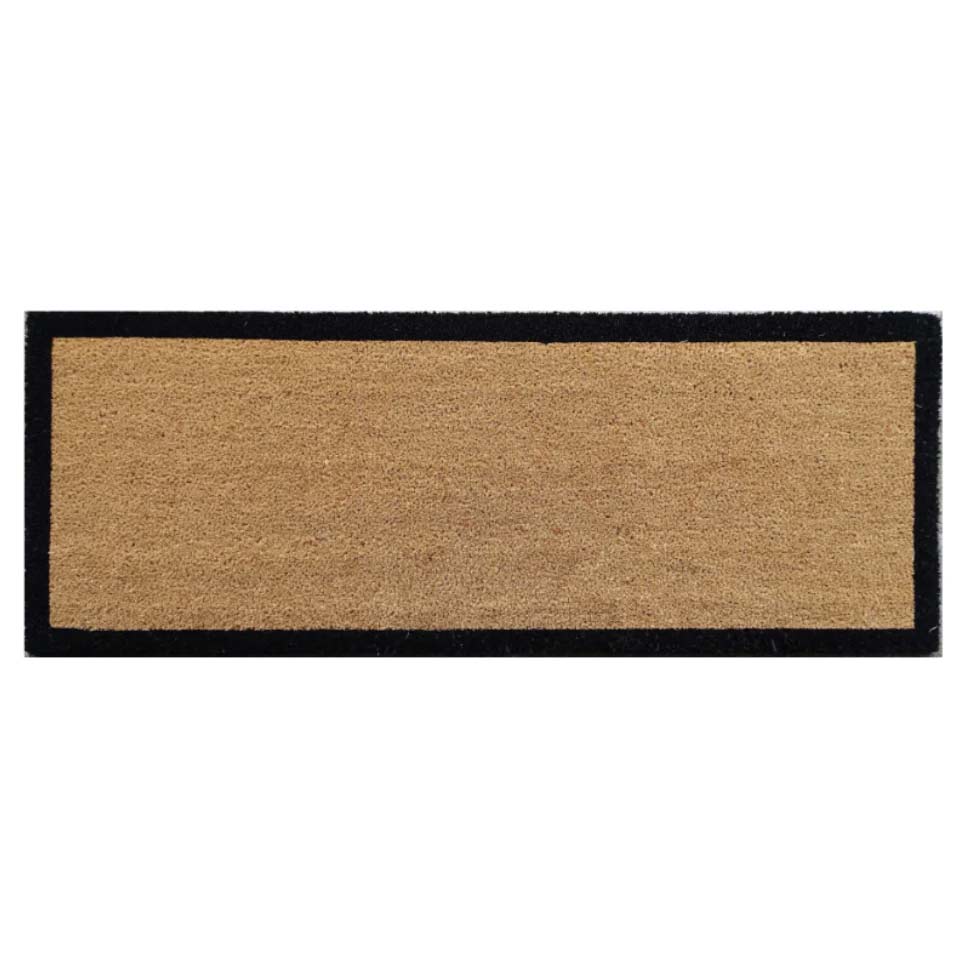 HRB Homeware Extra Long Black Trim Doormat (45x120cm) | Koop.co.nz